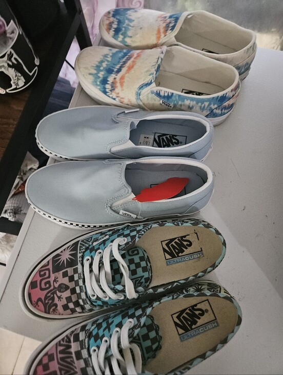 Vans Shoes - Womens VANS size 7.5 (3 Different Pairs)